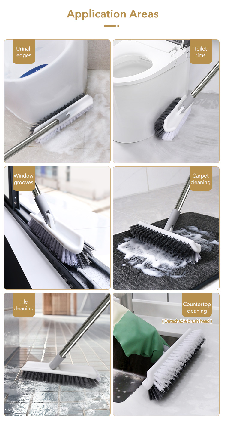Dr.Dirt Dual-sided V-shaped Gap Brush - Cleanic Cleaning Equipment